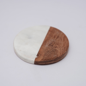 Collection de sous-verres rustiques en bois faits à la main pour la protection quotidienne de la table – Idéaux pour le thé et le café - Product Image 2