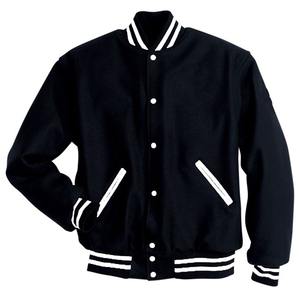 Blousons universitaires pour hommes, style rétro, personnalisés OEM, type bomber, Letterman, de baseball, brodés, fins, d'hiver, vierges, vente en gros - Product Image 3