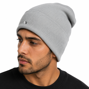 Gorro de punto para hombre con tejido cálido, textura acanalada suave al tacto y elasticidad cómoda para actividades en climas fríos OEM - Product Image 6