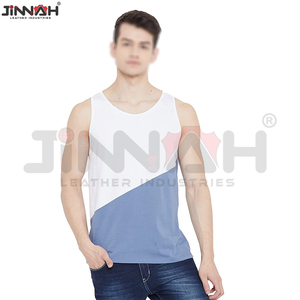 Best Selling New Design <b>Stringer</b> Training <b>Vest</b> Breathable Plus Size Knitted Polyester/Cotton Activewear Best Price Pakistan - Product Image 2