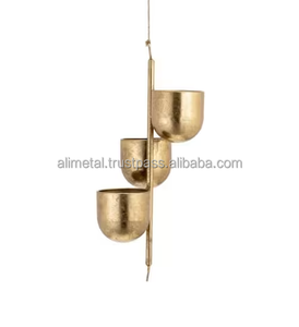 Support de jardinières cylindriques en fer, finition galvanisée, pot de sol pour la décoration de jardin à domicile, entièrement personnalisable - Product Image 6