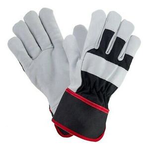 Gants de travail en cuir fendu, gants de protection des doigts pour travaux industriels, sécurité des mains, vente en gros, - Product Image 5