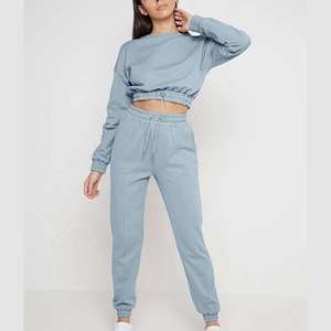 Conjunto Deportivo para Mujer, Invierno 2025, Chaqueta con Capucha y Pantalones de Forro Polar, Color Sólido, Corto, Ecológico - Product Image 6