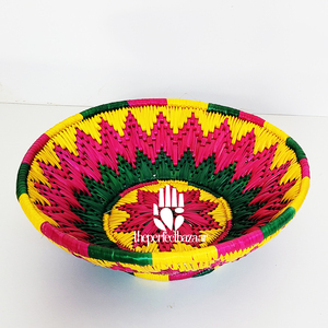 Cesta Abierta Multiusos Hecha a Mano con Hierba Moonj Natural - Ecológica, Duradera, Tamaño Mini - Product Image 2