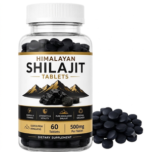 Comprimés de Shilajit de l'Himalaya riches en minéraux fulviques haute puissance – Supplément de Shilajit Premium pour soutenir l'énergie et le bien-être - Product Image 5