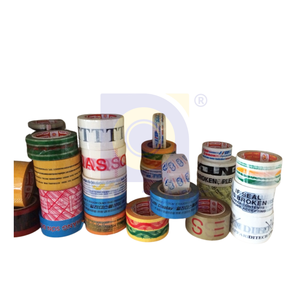 Clear Printed BOPP Material <b>Waterproof</b> <b>Adhesive</b> Packing Tape For Carton Sealing Made In Vietnam Competitive Factory Price - Product Image 5