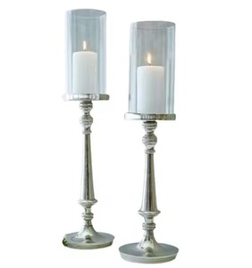 Artistic metal candle holder for stylish and creative home decoration high-quality metal candle stand for export and bulk supply - Product Image 2