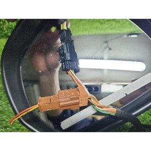 3008 LEFT Left Exterior <b>Door</b> <b>Mirror</b> Assembly Used OEM 96854091XT - Product Image 5