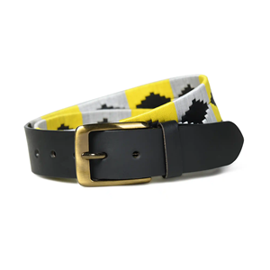 Ceinture en cuir de vachette de style Gaucho vintage pour homme, faite à la main, durable, avec boucle à ardillon en laiton personnalisable, couleur et taille sur mesure - Product Image 1