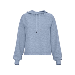 เสื้อฮู้ดดี้ผู้หญิงไซส์พลัสแบบสั่งทำพิเศษสำหรับฤดูใบไม้ผลิ พร้อมโลโก้ปักแบบกำหนดเอง บุซับในถักทอ ป้องกันการหดตัว ซิปแบบรูดขึ้น - Product Image 1