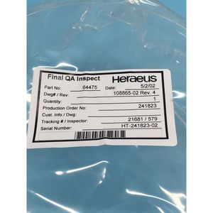 2 Heraeus 64475 Procacc, Spacer, CVD, 108865-02/4 - Équipements et pièces semi-conductrices d'occasion fiables à l'échelle mondiale chez - Product Image 3