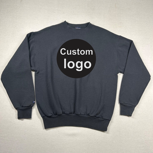 เสื้อสเวตเชิ้ตคอกลมแฟชั่นล่าสุดสำหรับผู้หญิง ไซส์พลัส ทรงหลวม สกรีนโลโก้ได้ตามต้องการ แขนยาว สไตล์วินเทจ - Product Image 3