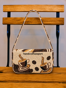 Sac à bandoulière artisanal Cherry Charm avec fermeture à rabat magnétique |   Écologique et léger |   Conception de logo personnalisée disponible - Product Image 5