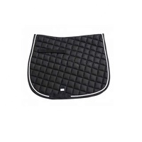 Tapis de selle matelassés en coton pour chevaux avec rembourrage et doublure en polaire – Confort personnalisable