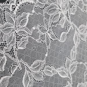 Floral Vine Stretch <b>Lace</b> Band 23cm Lightweight Nylon Spandex <b>Elastic</b> Warp Knit <b>Lace</b> Fabric Customized Color Custom Designs for - Product Image 3