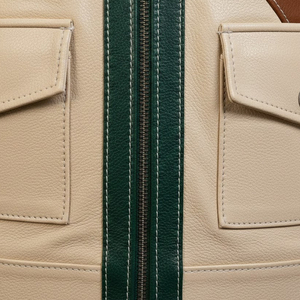 Veste en cuir élégante et tendance pour hommes, vente en gros, haute qualité, design personnalisé, veste en cuir véritable confortable pour l'hiver - Product Image 4