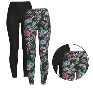 New Style Women's Yoga Workout Mid Waist Breathable Knitted Spandex Polyester Casual <b>Leggings</b> <b>Seamless</b> OEM Custom Service - Product Image 5