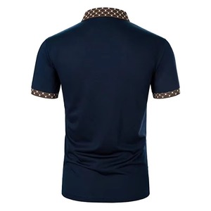 Chemises polo pour hommes avec impression de motif logo personnalisé, haute qualité, décontractées, sublimation, vente en gros, pour la vente en ligne - Product Image 3