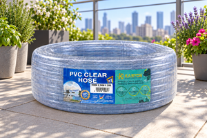PVC Clear <b>Hose</b> 4mm-50mm Inner Diameter 30m Length Flexible Single Layer for Water and Air Transfer Spraying <b>Wall</b> <b>Mounting</b> - Product Image 1