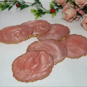 Compre Posavasos de Resina de Diseño Único, Redondos, Hechos a Mano, Ecológicos, Reutilizables, de Alta Calidad, en Tendencia - Product Image 1