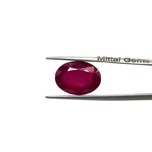 Rubis naturels de Bangkok, ovales calibrés 10x14mm, pierres précieuses facettées naturelles, prêtes à l'emploi pour la création de bijoux - Product Image 2