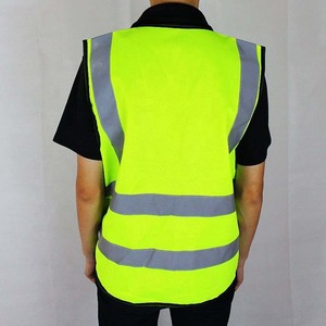 Latest Design Men Sleeveless Heavy Duty Autumn Outdoor Safety Security Working Vest Customized Logo Waterproof Windproof Casual - Product Image 3