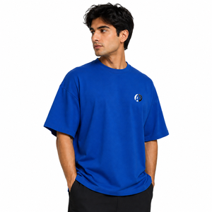 oversized <b>t</b> <b>shirt</b> for men featuring roomy fit smooth fabric short sleeves and round neck perfect for casual styling summer trip - Product Image 1