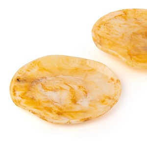 Quality Resin Elevated Bowl with Tray and Designer Saucers for <b>Eid</b> <b>Gift</b> Hampers and Luxury Dining Decor - Product Image 6