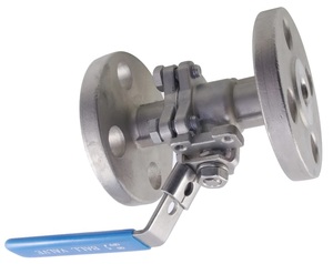Vanne à boisseau sphérique CF8 2 pièces à passage plein F/E 150 #   Fixations/Manches en acier inoxydable SS304 avec raccord rapide SS 1/2" - Product Image 4