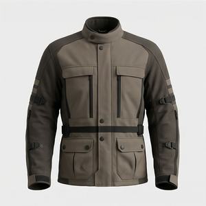 Chaqueta de Motociclista de Cuero Genuino para Hombre de la Mejor Calidad, Nueva Colección de Invierno, Chaquetas de Motocicleta con Protecciones Desmontables Personalizadas - Product Image 1