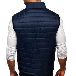 Veste matelassée pour homme à manches courtes, personnalisable OEM, vente en gros, vestes de haute qualité pour hommes 2026 - Product Image 3