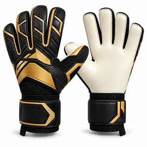 Gants de gardien de but de football professionnels, gants de gardien de but de soccer avec paume en latex pour une meilleure adhérence, gants de gardien de but pour l'entraînement et les matchs - Product Image 1