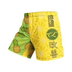 Pantalones cortos MMA para hombre, estampados, con cintura elástica, para entrenamiento de gimnasio, kickboxing, ligeros, de secado rápido, coloridos, para artes marciales mixtas. - Product Image 1
