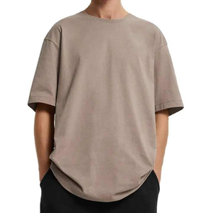 เสื้อยืดไลฟ์สไตล์ผู้ชายจากโรงงานโดยตรง ผู้ผลิต OEM รับทำโลโก้ เสื้อผ้าแฟชั่นลำลอง แบรนด์ส่วนตัว จำหน่ายส่ง - Product Image 4