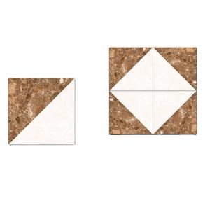 Baldosas de porcelana de estilo indio, color marfil, 40x40cm - Product Image 1