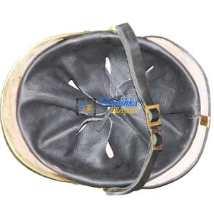 Casque en cuir allemand Pickelhaube en laiton Halloween Casque d'officier en cuir impérial prussien Article cadeau spécial - Product Image 3