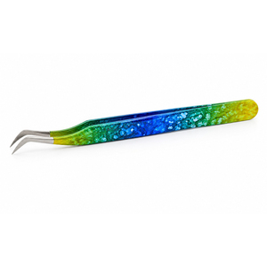 Pinzas Profesionales Curvas de Precisión para Pestañas, de Acero Inoxidable, para Aplicación de Extensiones de Pestañas de Volumen, Herramienta de Belleza - Product Image 3