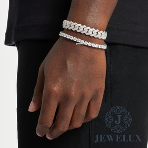 Bracelet tennis de luxe en diamants pour femme avec pierres à haute brillance – Prix de gros compétitif et abordable pour l'exportation - Product Image 3