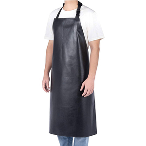 Heavy <b>Leather</b> Welding <b>Apron</b> For Fabrication And Grinding Work Environments - Product Image 2