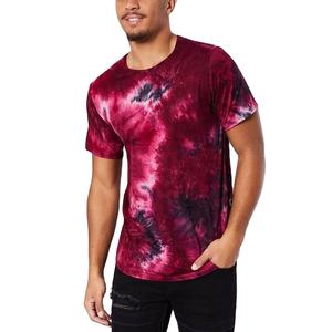 Camiseta de Hombre con Cuello Redondo, Tejido Tie Dye, 100% Algodón, Corte Regular, 180 Gramos, Estilo Hip Hop, para Uso Casual, Precio al por Mayor, Proveedor de BD - Product Image 6