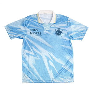 Camiseta Deportiva de Fútbol de Poliéster Ligero, Transpirable, de Alto Rendimiento, con Logotipo Personalizado, al Por Mayor, de Moda, Superventas - Product Image 1