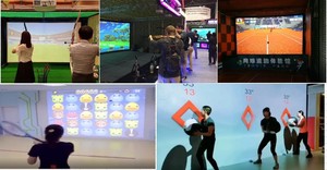 เครื่องตรวจจับการเคลื่อนไหวแบบสัมผัสและความแม่นยำสูงเกมฟุตบอลติดผนังแบบอินเทอร์แอคทีฟสำหรับสวนสนุก - Product Image 2