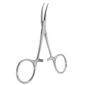 Stainless Steel Surgical Kelly Forceps Curved Toothed <b>Clamp</b> Manual Medical Instrument for General Surgery - Product Image 4