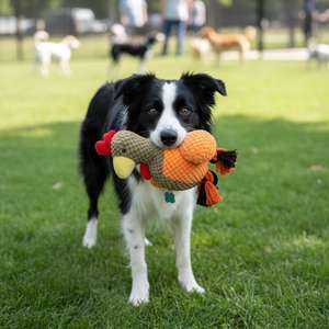 Yommy Furry Friends, Peluche Suave, Duradero y Abrazable de 32 cm, PeluCompis, Juguete para Perros y Gatos - Product Image 2