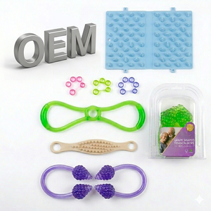 OEM/ODM Taiwan Grape-Shaped Resistance Expander Tension <b>Rope</b> Made of Environmentally Friendly Materials for Elderly <b>Exercise</b> - Product Image 1