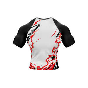 Rashguard pour homme à séchage rapide imprimé par sublimation 2026 avec logo personnalisé pour entraînement MMA, NO-GI, Grappling, Jiu Jitsu, BJJ - Product Image 6