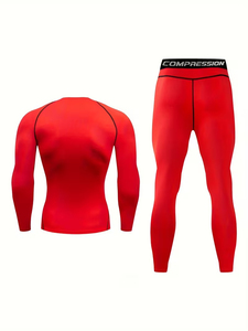 Conjunto Térmico Deportivo de Invierno para Hombre, Camiseta de Compresión sin Costuras, Ropa Interior Térmica de Secado Rápido para Esquí y Fitness - Product Image 6