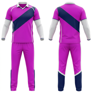 <b>Cricket</b> Uniform Set Printed Sublimation Design Options | Men Women Adult <b>Cricket</b> Polo Shirt Trouser Full Team 100% Polyester - Product Image 6