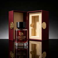 Vente en gros de flacons de parfum vides transparents pour femmes, 30 ml, 50 ml, 100 ml, atomiseur pressurisé, flacon de parfum à sertir avec emballage en boîte