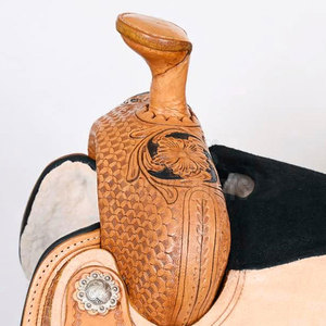 Premium Equestrian Horse Saddle With <b>Cushioned</b> Support And Comfortable Horse Saddle For Everyday Riding Comfort - Product Image 5